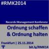 Logo Records Management Konferenz 2014